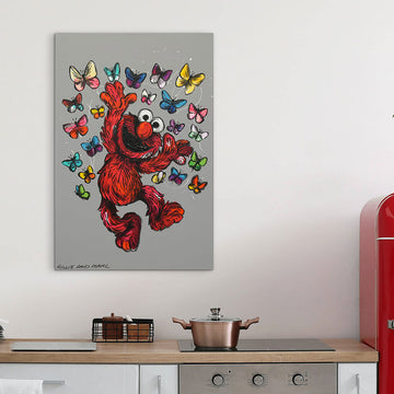 Elmo Jumped for Joy (Original Painting)