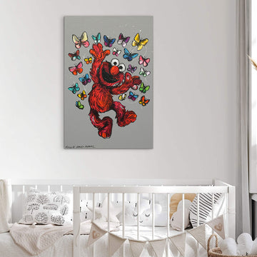Elmo Jumped for Joy (Original Painting)