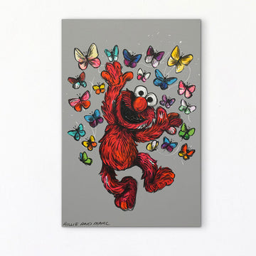 Elmo Jumped for Joy (Original Painting)