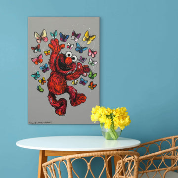 Elmo Jumped for Joy (Original Painting)