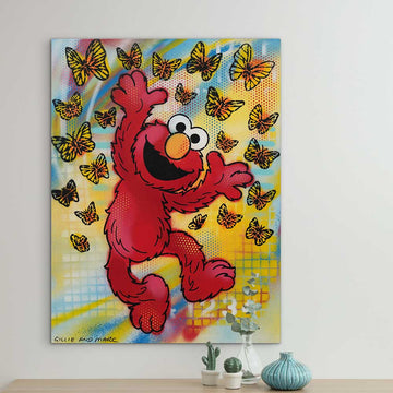 Elmo Surprise (Original Painting)
