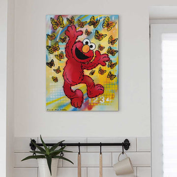 Elmo Surprise (Original Painting)