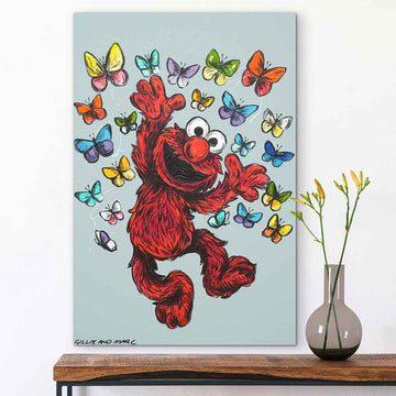 Elmo Was Always Joyful (Original Painting)