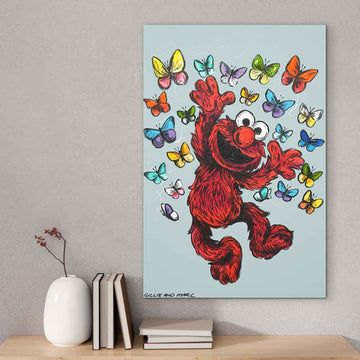 Elmo Was Always Joyful (Original Painting)