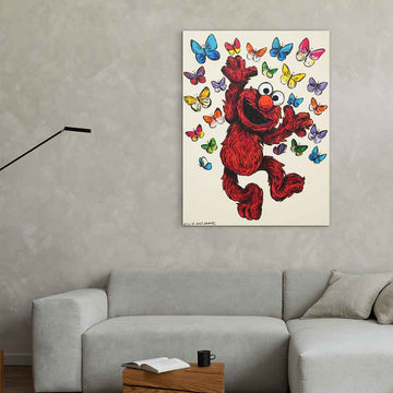 Elmo’s Big Leap Forward (Original Painting)