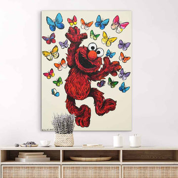 Elmo’s Big Leap Forward (Original Painting)