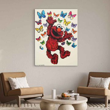 Elmo’s Big Leap Forward (Original Painting)