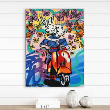 Every Road is Better When we are Together (Original Painting)