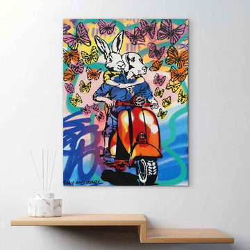 Every Road is Better When we are Together (Original Painting)