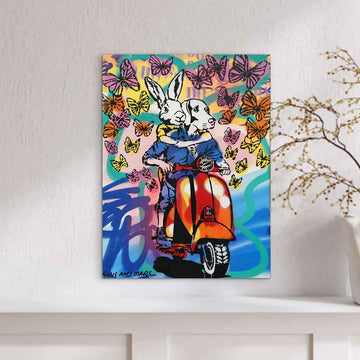 Every Road is Better When we are Together (Original Painting)
