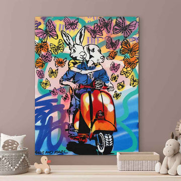 Every Road is Better When we are Together (Original Painting)