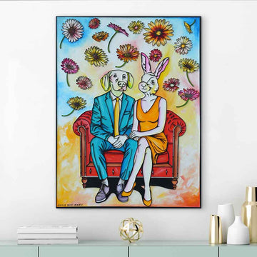 Flowers from Heaven (Original Painting)