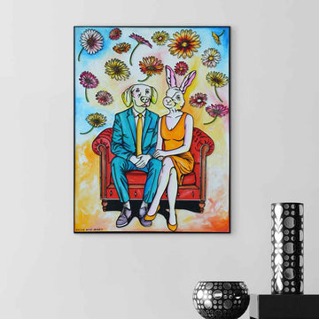 Flowers from Heaven (Original Painting)