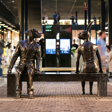 The Friendship Bench (Bronze Sculpture)