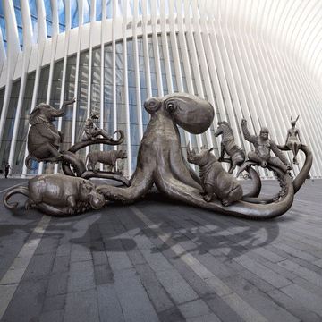 The Arms of Friendship (Bronze Sculpture)