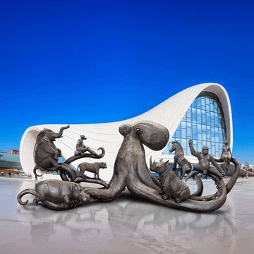The Arms of Friendship (Bronze Sculpture)