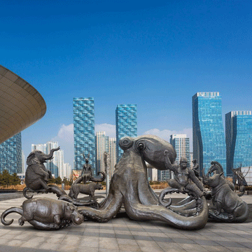 The Arms of Friendship (Bronze Sculpture)
