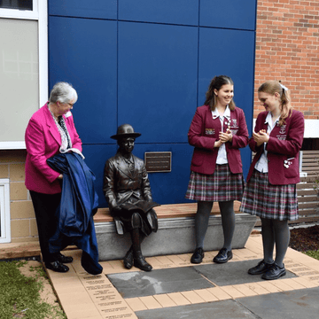 Reading For Hope (Bronze Sculpture)