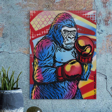 Gorilla Fighter (Original Painting)