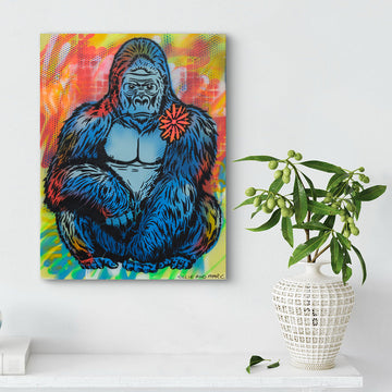 Gorilla is for Peace (Original Painting)