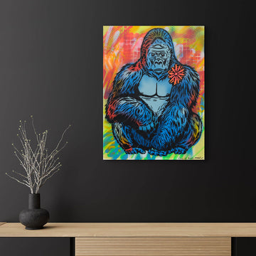 Gorilla is for Peace (Original Painting)