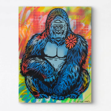 Gorilla is for Peace (Original Painting)