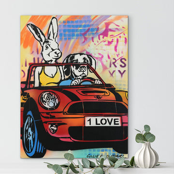 Hand in Hand Through Eternity (Original Painting)