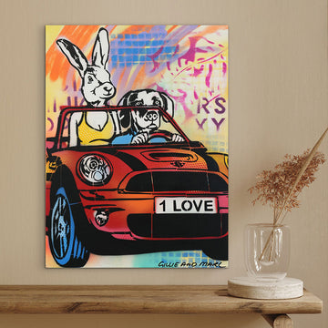 Hand in Hand Through Eternity (Original Painting)