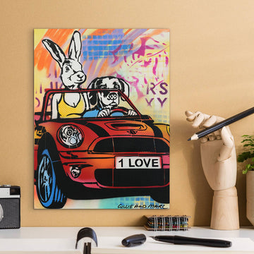 Hand in Hand Through Eternity (Original Painting)