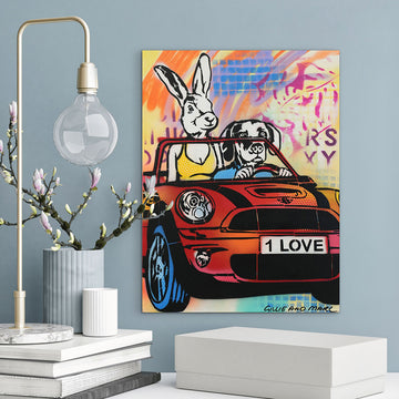 Hand in Hand Through Eternity (Original Painting)