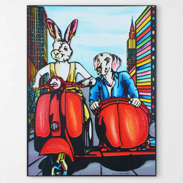 Hand in Hand Through Everything (Original Painting)