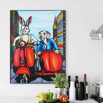 Hand in Hand Through Everything (Original Painting)