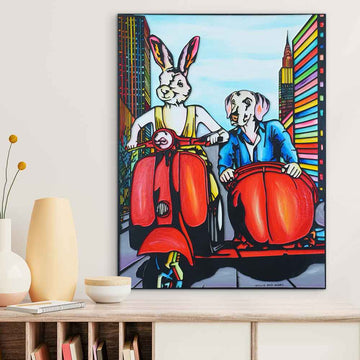 Hand in Hand Through Everything (Original Painting)