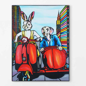 Hand in Hand Through Everything (Original Painting)
