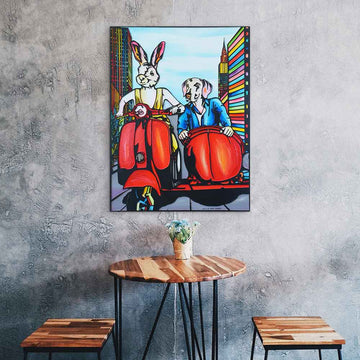 Hand in Hand Through Everything (Original Painting)