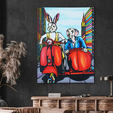 Hand in Hand Through Everything (Original Painting)