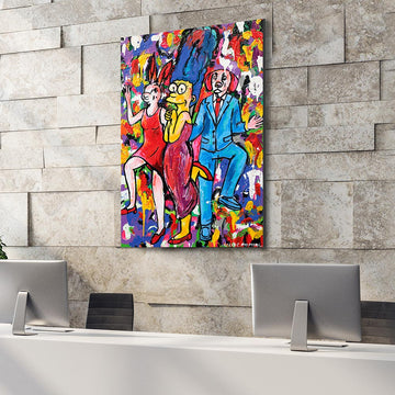 Happy Marge (Original Painting)