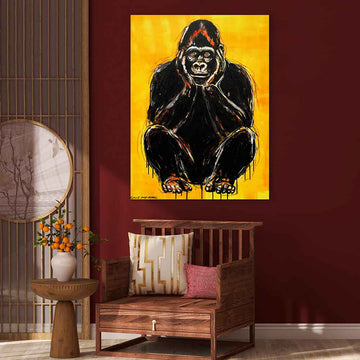 He Spoke Without Ever Saying a Word (Original Painting)