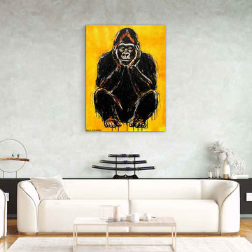 He Spoke Without Ever Saying a Word (Original Painting)