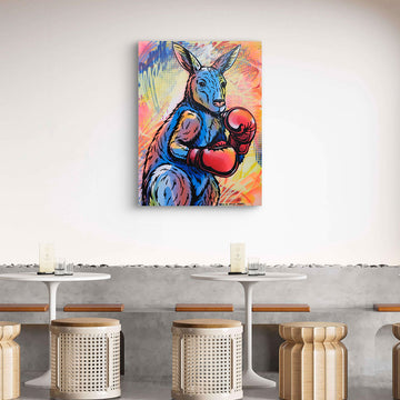 He Trained Everyday (Original Painting)