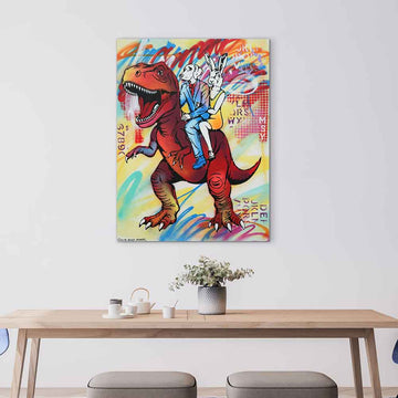 He Was From Another World (Original Painting)