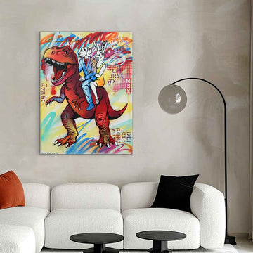 He Was From Another World (Original Painting)