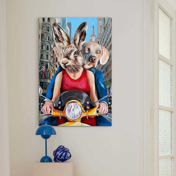 Here We Go Again (Original Painting)