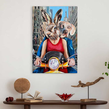 Here We Go Again (Original Painting)