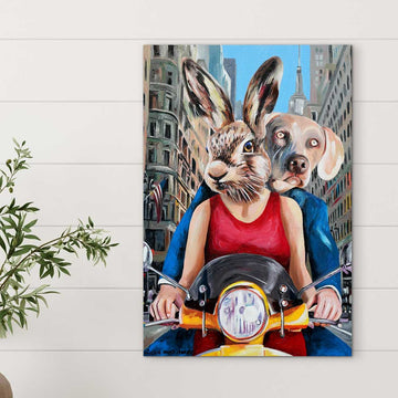 Here We Go Again (Original Painting)