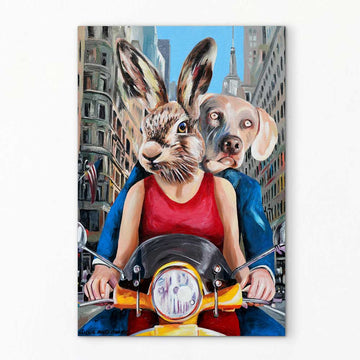 Here We Go Again (Original Painting)