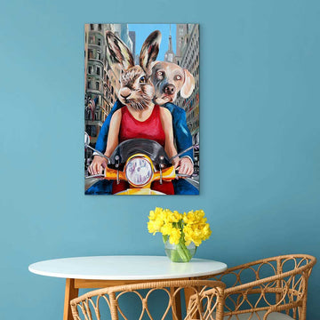 Here We Go Again (Original Painting)