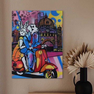 Home Is Where You Are (Original Painting)
