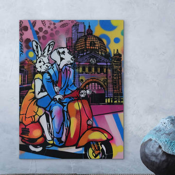 Home Is Where You Are (Original Painting)