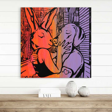 Hot Kiss (Original Painting)